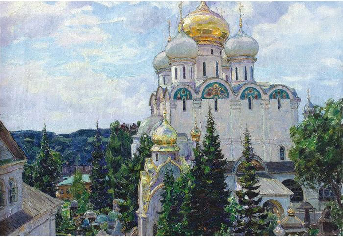 Пазл. Васнецов А.М., Новодевичий монастырь. Собор, 1500 эл. (Стелла)