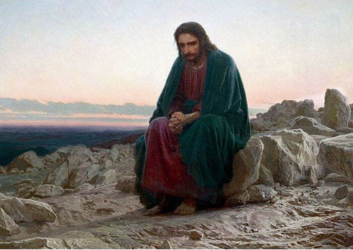 Пазл. Крамской И.Н., Христос в пустыне, 1000 эл. (Стелла)