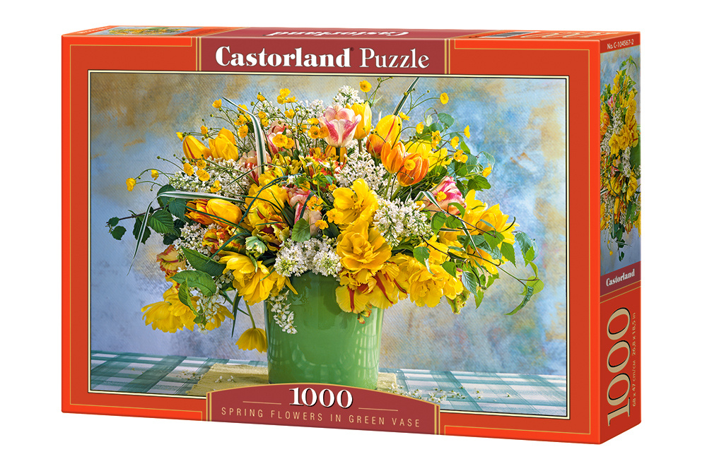Пазл. Желтые тюльпаны, 1000 эл. (Castorland)