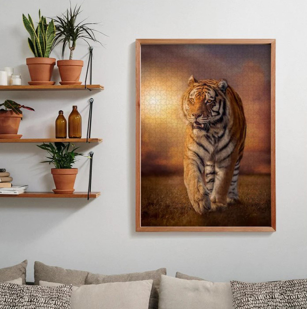 Пазл. Тигр, 1500 эл. (Clementoni)