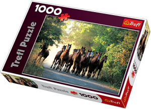 Пазл. Табун лошадей, 1000 эл. (Trefl) - фото